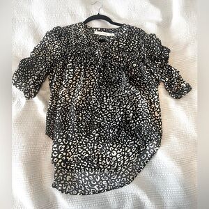 Short sleeved blouse M